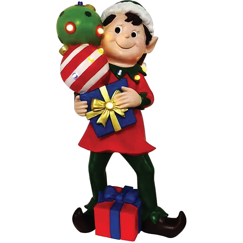 Fraser Hill Farm 30" Elf Figurine (FFMG030-1ELF-MLT) image 1