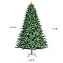 Fraser Hill Farm 7.5 ft. Jingle Pine Pre-Lit Artificial Christmas Tree, 850 Lights (FFJP075-6GR)	~#|#~sp227532976_sc7