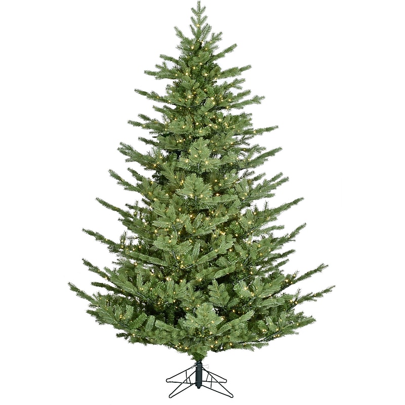 Fraser Hill Farm 9 ft. Foxtail Pine Pre-Lit Artificial Christmas Tree, 1750 Lights (FFFX090-5MGR) image 1