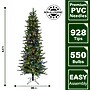 Fraser Hill Farm 6.5 ft. Carmel Pine Pre-Lit Artificial Christmas Tree, 550 Lights (FFCP065-6GR)	~#|#~sp227533117_sc7
