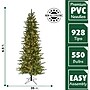 Fraser Hill Farm 6.5 ft. Carmel Pine Pre-Lit Artificial Christmas Tree, 550 Lights (FFCP065-5GR)	~#|#~sp227533138_sc7