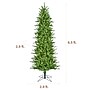 Fraser Hill Farm 6.5 ft. Carmel Pine Pre-Lit Artificial Christmas Tree, 800 Lights (FFCP065-5MGR)	~#|#~sp227533145_sc7