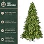 Fraser Hill Farm 8 ft. Asheville Pine Pre-Lit Artificial Christmas Tree, 850 Lights (FFAV080-5GR)	~#|#~sp227533617_sc7