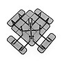 Flash Furniture Creekside Square Outdoor Picnic Table with Mesh Top and Seats, Black (SLFEMS46BK)~#|#~sp227539159_sc7