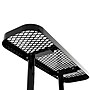 Flash Furniture Creekside Square Outdoor Picnic Table with Mesh Top and Seats, Black (SLFEMS46BK)~#|#~sp227539161_sc7