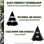 Fraser Hill Farm 6.5 ft. Flocked Alaskan Pine Pre-Lit Artificial Christmas Tree, 550 Lights (FFAF065-6SN)	~#|#~sp227539444_sc7