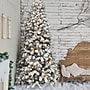 Fraser Hill Farm 10 ft. Flocked Alaskan Pine Pre-Lit Artificial Christmas Tree, 1150 Lights (FFAF010-3SN)	~#|#~sp227539505_sc7