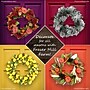 Fraser Hill Farm 6-Ft. Christmas Snow Flocked Garland (FF072CHGL001-0SN)~#|#~sp227539517_sc7