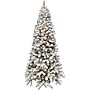 Fraser Hill Farm 6.5 ft. Flocked Alaskan Pine Pre-Lit Artificial Christmas Tree, 550 Lights (FFAF065-5SN)	~#|#~sp227539582_sc7