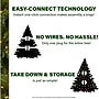 Fraser Hill Farm 6.5 ft. Flocked Alaskan Pine Artificial Christmas Tree (FFAF065-0SN)	~#|#~sp227539632_sc7