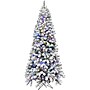 Fraser Hill Farm 10 ft. Flocked Alaskan Pine Pre-Lit Artificial Christmas Tree, 1150 Lights (FFAF010-6SN)	~#|#~sp227539700_sc7