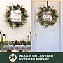 Fraser Hill Farm 26" Frosted Wreath (FF026CHWR001-0GR)~#|#~sp227539744_sc7