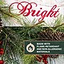 Fraser Hill Farm 26" Frosted Wreath (FF026CHWR001-0GR)~#|#~sp227539745_sc7