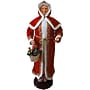 Fraser Hill Farm 58" Dancing Mrs. Claus Life-Size Motion-Activated Christmas Animatronic (FAMC058D-23RED)~#|#~sp227540032_sc7