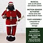 Fraser Hill Farm 58" African American Dancing Santa with Naughty & Nice List (FASC058-2RD1-AA)~#|#~sp227540451_sc7