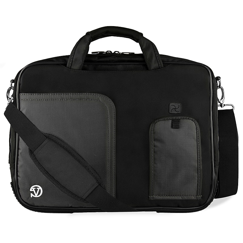 Vangoddy Nylon Casual Messenger Bag, Black (PT_NBKLEA782_17) image 1