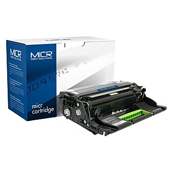 MICR Print Solutions Compatible Black Standard Yield Toner Cartridge Replacement for Lexmark MS310/MS410