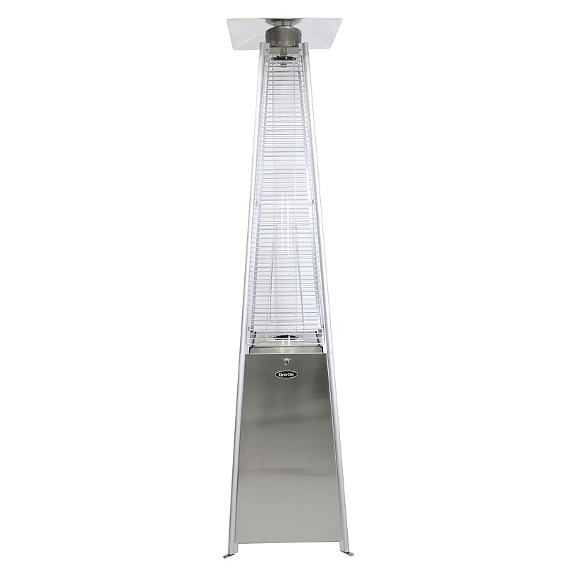Dyna Glo Stainless Steel Pyramid Flame Patio Heater (DGPH302SS) image 1