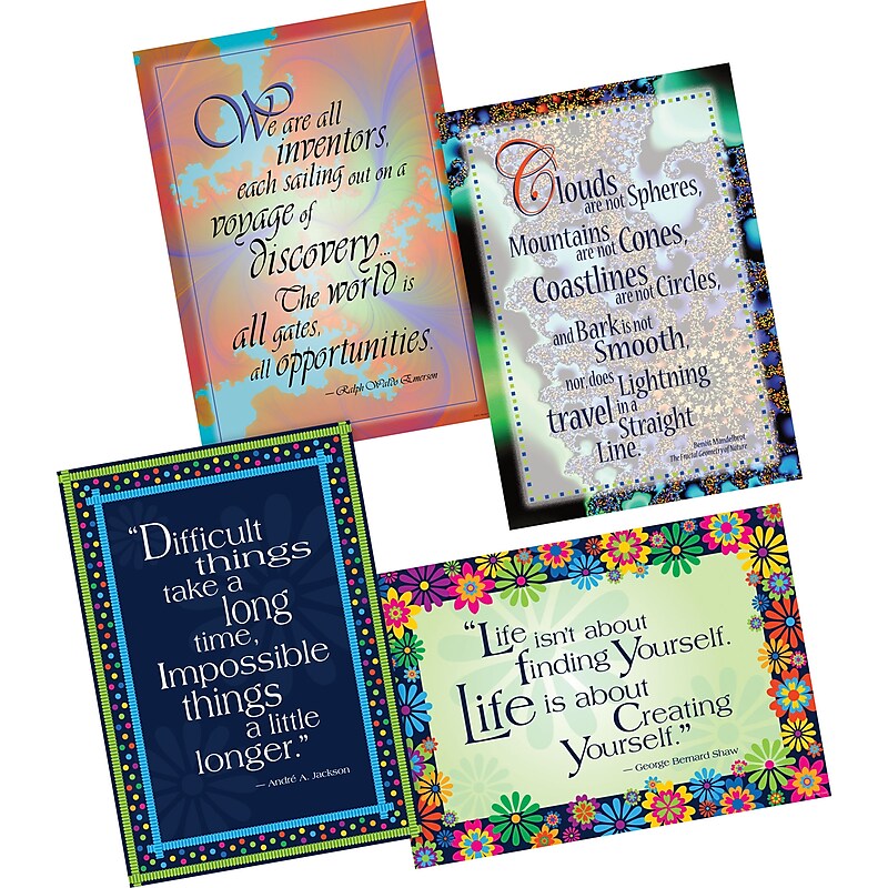Barker Creek Dare to Dream & Unlimited Possibilities Posters, 4/Set (BC3606) image 1