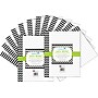 Barker Creek Chevron Computer Paper, 8.5" x 11", 60 lbs., Black, 100 Sheets/Pack (BC3622)~#|#~sp22804128_sc7