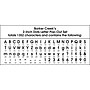Barker Creek Dots  2" Letters and Numbers, Multicolored, 1352/Pack (BC3655)~#|#~sp22804343_sc7
