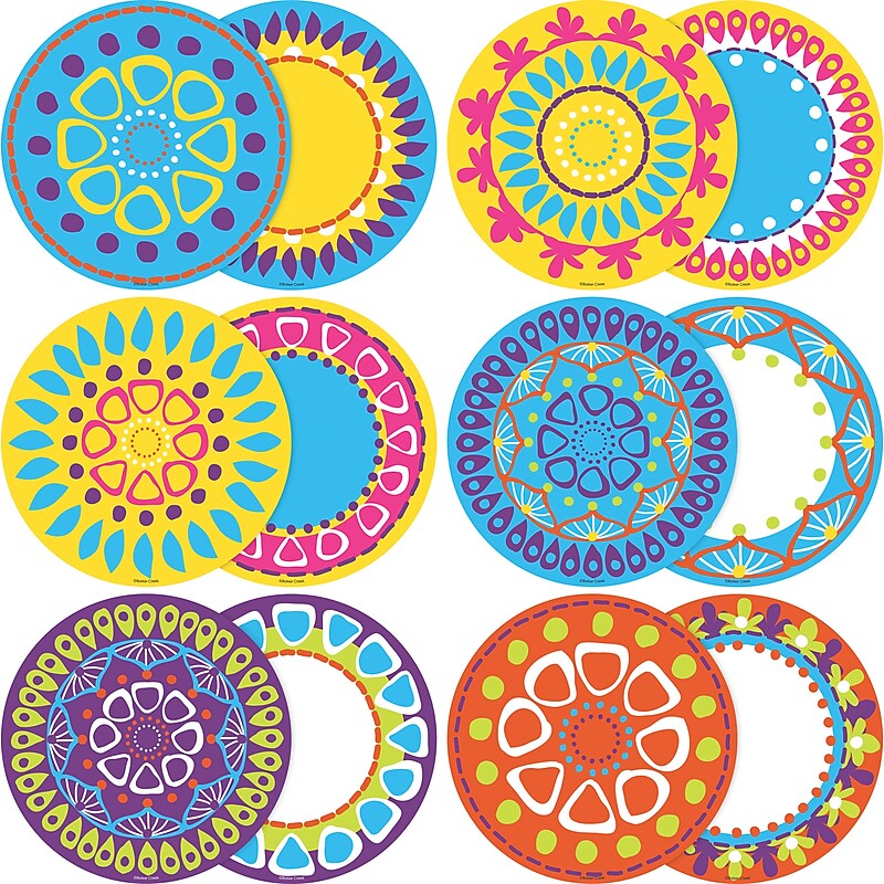 Barker Creek Moroccan Double-Sided Accent 2-Pack, 72 Pieces/Set (BC3718) image 1