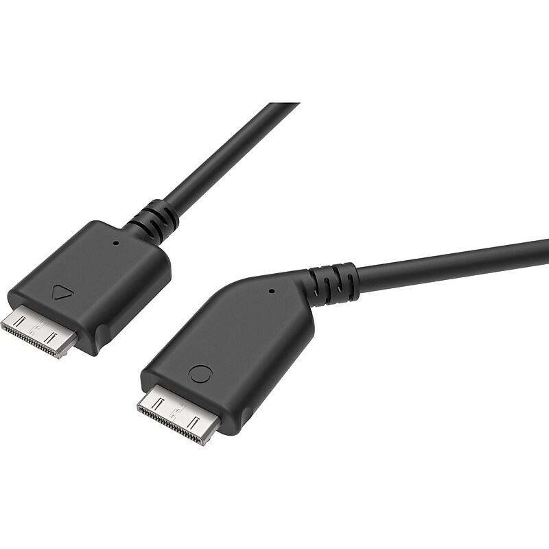 HTC VIVE A/V Proprietary Connector for VIVE Pro Headset Cable, Male to Male, Black (99H1228100) image 1