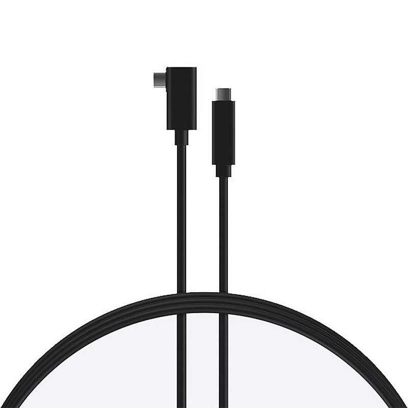 HTC USB-C 16' Type-C Data Transfer Cable, Male to Male, Black (99H1224800) image 1