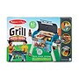 Melissa & Doug Wooden Deluxe Barbecue Grill, Smoker and Pizza Oven Play Food Toy (30608)~#|#~sp228392581_sc7