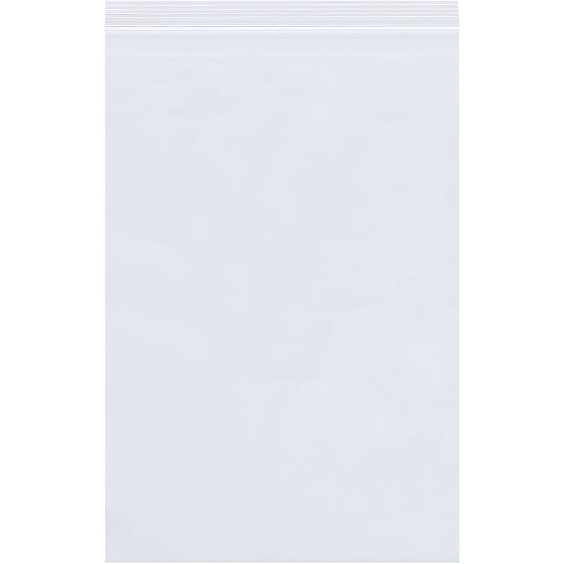 9" x 12" Reclosable Poly Bags, 2 Mil, Clear, 100/Carton (PB3645RP100) image 1