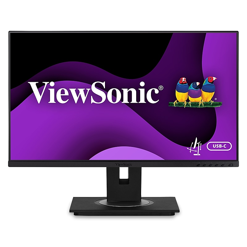 ViewSonic 24" 60Hz LED Monitor, Black (VG245 ) image 1