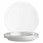 JAM Paper 9" Plastic Plates, Clear, 20 Plates/Pack (9255320679S)~#|#~sp228808647_sc7