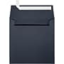 JAM Paper 5 1/2 x 5 1/2 Square Envelopes, Nautical Blue Linen, 50/Pack, Peel & Press Seal (8515-BULI-50)~#|#~sp228873532_sc7