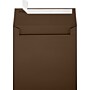 JAM Paper Square Envelopes, Peel & Press, Chocolate, 6 x 6, 500 Pack (8525-25-500)~#|#~sp228873562_sc7