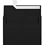 JAM Paper A7 Square Flap ,Peel & Press, Midnight Black, 5 1/2 x 7 1/2, 50 Pack (4980-203-50)~#|#~sp228873573_sc7