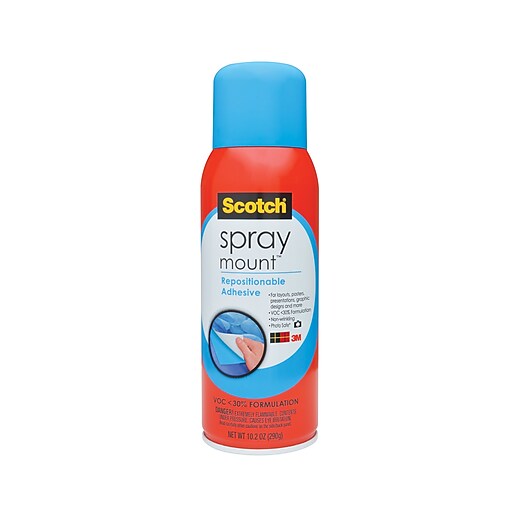 Shop Staples for Scotch Spray Mount™ Repositionable Adhesive, 10.2 oz