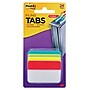 Post-it® Tabs, 2" Wide, Angled, Solid, Assorted Colors, 24 Tabs/Pack (686A-ALYR)~#|#~sp22895855_sc7