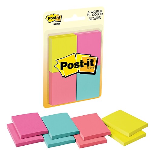 Postit® Ultra Colors Page Markers Staples