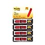 Post-it® 'Sign Here' Message Flags, .47" Wide, Red, 80 Flags/Pack (684-RDSH)~#|#~sp22895920_sc7