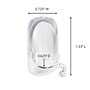 Command Medium Cord & Light Clips, Clear, 4/Pack (17301CLRES)~#|#~sp22896428_sc7