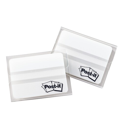 Postit® 2" White Durable Tabs, 50 Tabs/Pack Staples