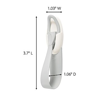 Command Cord Bundlers, White, 2 Bundlers (17304-ES)
