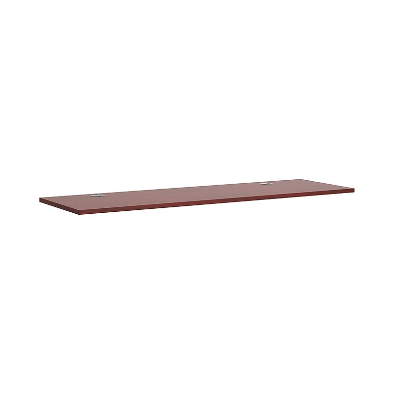 HON Foundation Worksurface, Rectangle, 60"Wx 30"D, Mahogany Finish (HONLMW6030N) image 1
