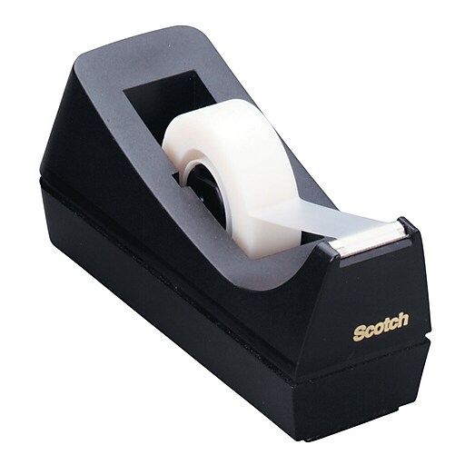 Black for sale online Scotch C38-BK Desk Tape Dispenser 