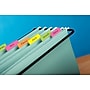 Post-it® Filing Tabs, 2" Wide, Angled, Solid, Assorted Colors, 24 Tabs/Pack (686A-PLOY)~#|#~sp22897264_sc7