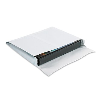Ship-Lite Expandable Envelope, 10" x 15" x 2", White, 100/Case (SLE10152WS)