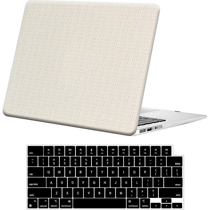 SaharaCase Woven 13.6" Laptop Case for Apple MacBook Air, Beige (LT00013) image 1