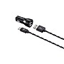 LAX Gadgets Type C 6ft Charger with Car Charger Black (USBCCAR6FT-BLK)~#|#~sp23018851_sc7