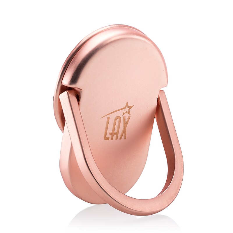 LAX Gadgets Universal Phone Ring Holder Stand Rose Gold (RINGORBIT-ROS) image 1