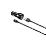 LAX Gadgets MFI Certified 6ft Charger with Car Charger Black (MFICAR6FT-BLK)~#|#~sp23019031_sc7